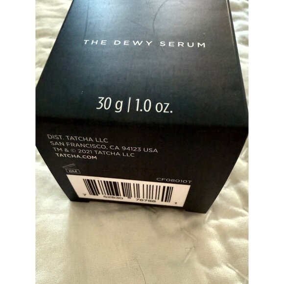 Tatcha The Dewy Serum Resurfacing and Plumping Treatment 1oz NEW - Picture 3 of 6